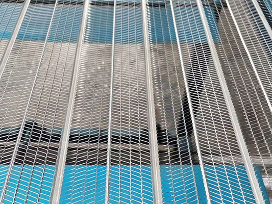 Galvanized Rib Metal Lath 2350mm Length Hy Rib Mesh