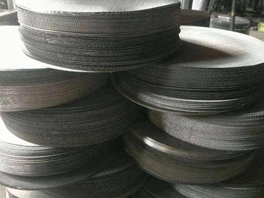 Plain Weave Dutch Weave Mild Steel Wire Mesh Smooth Surface Customized