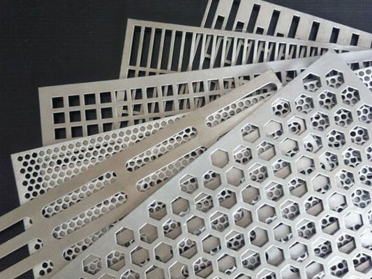 Acid Resistant Decorative Perforated Metal Mesh Screen Stainless Steel