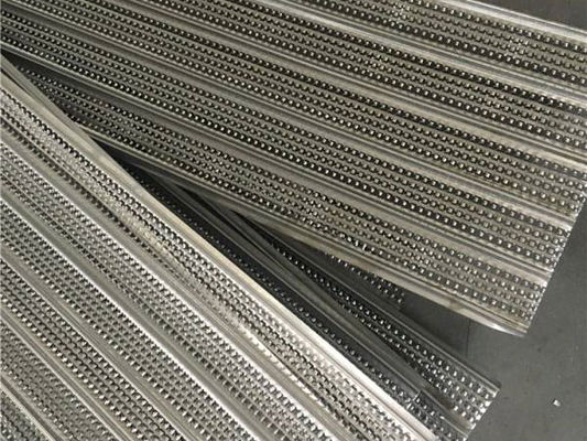 1.5m 1.6m HY RIB Sheet Punched Steel Mesh 450mm Width Galvanized