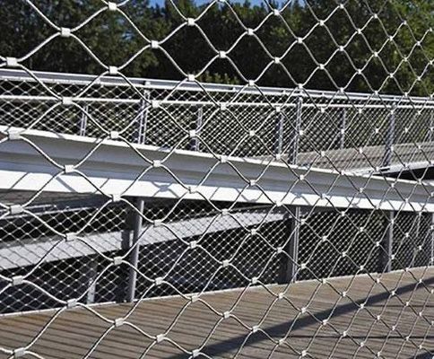 1.2mm-4mm Decorative Screen Mesh Rust Resistant Architectural Mesh Screen