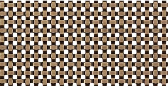 Building Facade Trellis Decorative Screen Mesh 1.2mm-4.0mm Wire Diameter