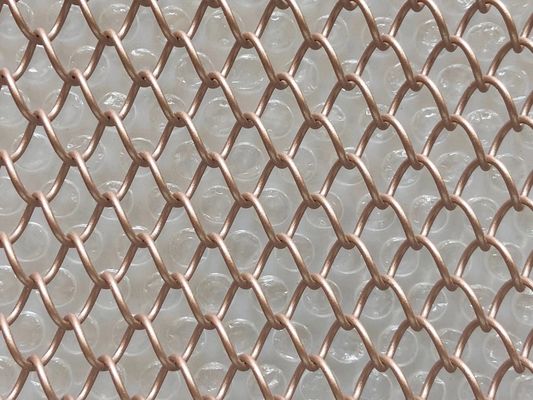 Brass Decorative Screen Mesh for Customization Color within Partition