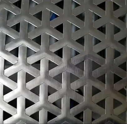 Copper Decorative Screen Mesh Customization Pattern For Fall Protection Safety