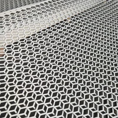 1.0mm Perforated Aluminum Mesh Durable Perforated Metal Mesh Sheet