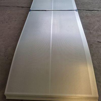 450mm Punched Steel Mesh 0.2mm Thick Perforated Metal Screen Panels