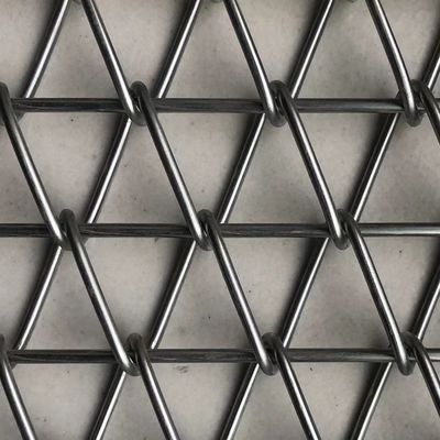 Color Decorative Wire Mesh Screen Aluminum Alloy Chain Link Fence