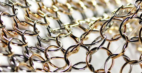 Stainless Steel Ring Mesh Decorative Curtain Ring Mesh