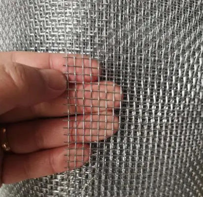 High Tensile Strength Woven Screen Mesh with Wire Diameter 0.6mm 0.7mm 0.8mm 0.9mm 1.0mm 1.6mm White