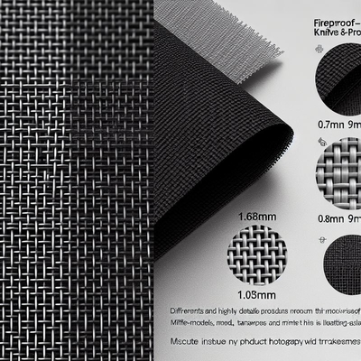 Fireproof And Knife Proof Woven Screen Mesh 1-635mesh for Long-Lasting Applications 0.6mm 0.7mm 0.8mm 0.9mm 1.0mm 1.6mm