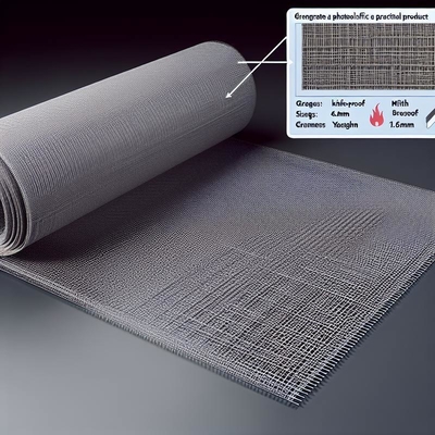 Fireproof And Knife Proof Woven Screen Mesh 1-635mesh for Long-Lasting Applications 0.6mm 0.7mm 0.8mm 0.9mm 1.0mm 1.6mm