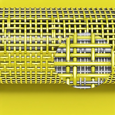 Durable Stainless Steel Woven Screen Mesh for Yellow Etc. Applications and Performance